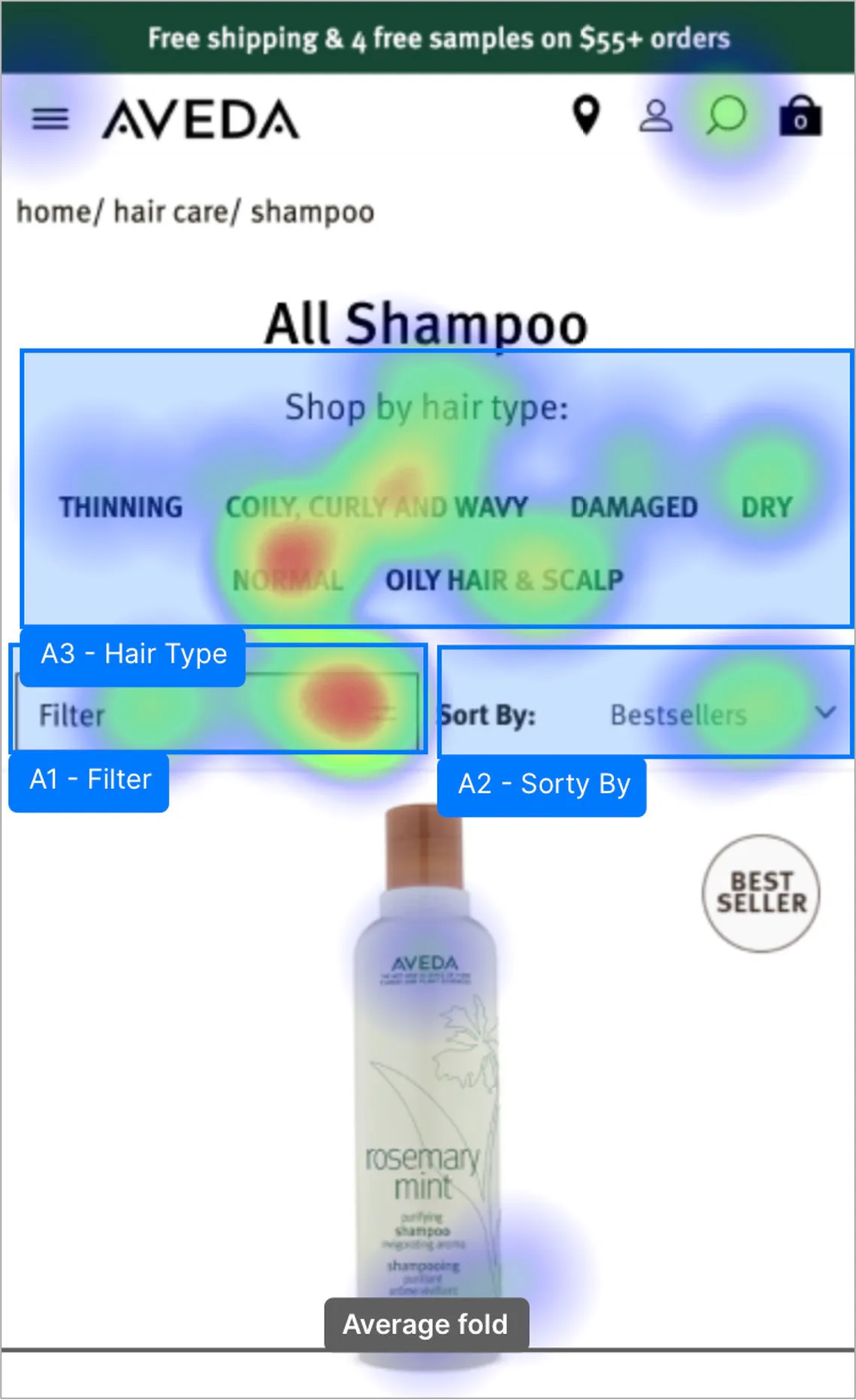 Aveda (Estée Lauder Companies) case study visual